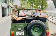 Hanoi City Jeep Tour Half-day: Food, Culture & Fun (4 hours)