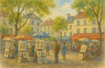 Watercolor Workshop in Montmartre