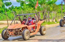 Punta Cana Buggy Adventure to Macao Beach with Taino Cave Swim 