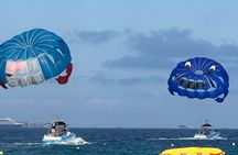 Flight EN Parachute Ascent DE la Baie de Cannes
