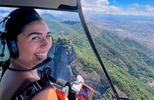 Rio de Janeiro: Helicopter Tour Without Doors at Christ the Redeemer