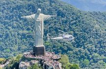 Rio de Janeiro: Helicopter flight in Christ the Redeemer - 30 min