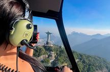 Rio de Janeiro: Helicopter flight in Christ the Redeemer - 30 min
