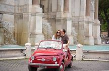 Fiat Jolly Vintage Ride and Photo Tour in Rome