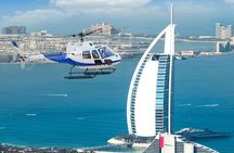 Dubai Helicopter tour with both way Private transfers
