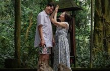 Private Ubud Monkey Forest, Waterfall, Rice Terrace and Temple