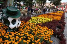 From Puebla Day of the dead in Atlixco monumental catrinas