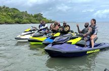 Private Jet Ski/Jet Car and Parasailing Combo Tour Montego Bay