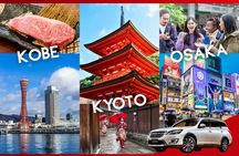 Custom 1Day Shore Trip from Kobe by Wagon with Local Driver Guide