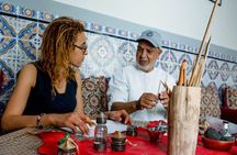 Arabic calligraphy Marrakech workshop with Elite Master