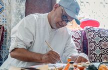 Arabic calligraphy Marrakech workshop with Elite Master