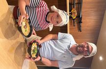 Kyoto Ramen Spoon Painting & Michelin Cooking Class 