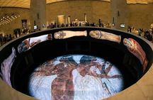 Giza Pyramids and the Royal Kings in the civilization museum 