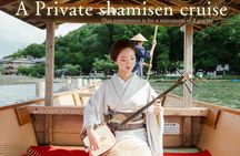 Kyoto Private boat cruise with traditional music& Geisha culture