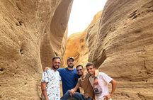 From Agadir or Taghazout:Sunset Sahara Dunes & Hidden Canyon Tour