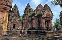 Full Day Banteay Srei, Beng Mealea and Kulen Mountain with Picnic