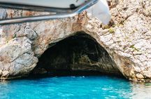 Half Day Guided Boat tour to Mala caves with stop in Villefranche