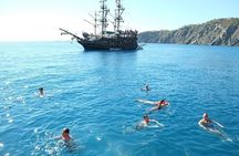 Pirate Party Boat Trip around Kemer from Antalya with Lunch