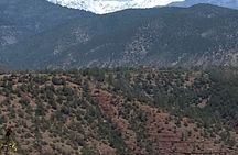 Electric mountain bike, electric scooter, Atlas Mountains