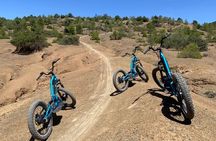 Electric mountain bike, electric scooter, Atlas Mountains
