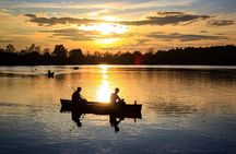 Canoeing under the Midnight Sun
