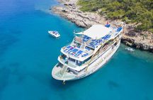 Kemer Mega Star Boat Trip with Lunch Round Transfer