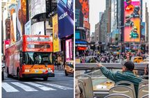 Express Sightseeing Bus Tour with Statue of Liberty Cruise Combo