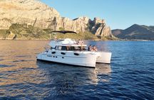 Sunset catamaran tour: Aperitif on the boat in Palermo