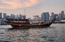 Moonlight on the Marina A Traditional Dhow Cruise Experience