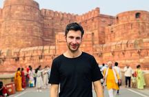 Full Day Private Taj Mahal Tour by Superfast Train from Delhi