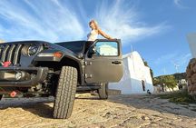West Milos Jeep Adventure Hidden Beaches and Sunset Picnic