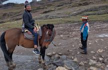 Horseback riding in Ausangate 7 lakes full day - private