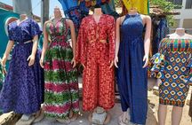 Western Used Cloth & African print Market in Accra Tour