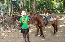 Rio Nuevo Jamaica Private Rafting Horse Ride Adventure