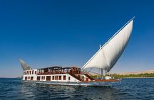 4 Days Dahabiya Nile Cruise from Aswan to Luxor Hot Air Balloon