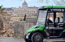 Rome Family Golf Cart Tour with Gelato