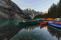 Explore Moraine and Louise Roundtrip from Banff Shared Bus Tour