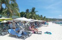 Roatan Monkey Sloth with chocolate and Rum sample Beach.
