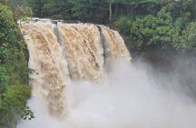Big Island Waterfalls, Blacksand Beaches, Lava Tubes & Volcanoes