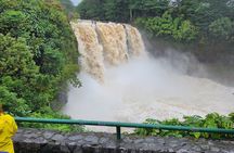 Big Island Waterfalls, Blacksand Beaches, Lava Tubes & Volcanoes