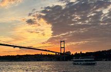Istanbul's Golden Hour: Bosphorus Sunset Cruise By Boat