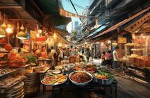 Bangkok Street Food Tour with Hotel Pick-up & Dinner
