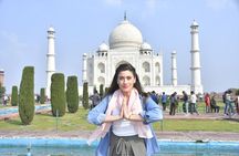 From delhi:(Vip entry)All Inclusive Taj Mahal & Red Fort sameday 