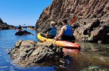 Cabo de Gata: Tour en kayak y snorkel full face + fotos incluidas