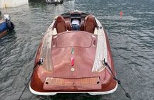 Private Lake Como Tour by Classic Wooden Boat