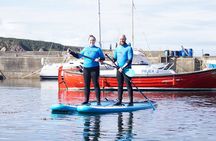 Stand Up Paddleboarding Lesson in Historic Portknockie Harbour