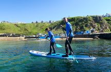 Stand Up Paddleboarding Lesson in Historic Portknockie Harbour