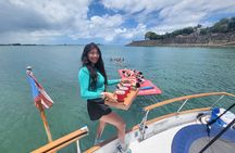 Party Boat San at San Juan Bay Day Cruise with Drink and Snacks