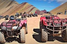 From Cusco: ATV Tour in Rainbow Mountain and Red Valley with Food