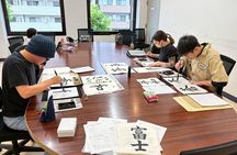 Japanese Calligraphy Experience in Hiroshima